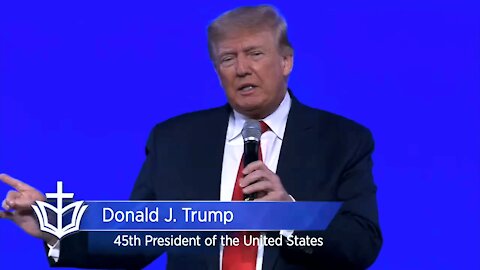 Donald J. Trump Speaks At First Baptist Dallas