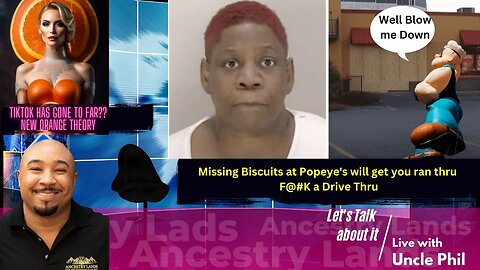 Missing Biscuits at Popeye's will get ya Ran Thru F@#k a Drive Thru, Popeye says "Blow me down!"