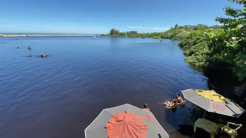 Lagoa do Siri - LAGOA, RIO E MAR NO MESMO LUGAR☺️