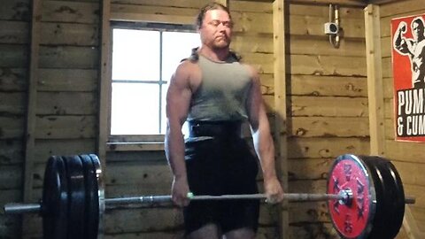 3x2 180 Kgs Paused Deadlift Back-offs. Last Set