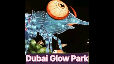 Dubai glow park | nice view this park