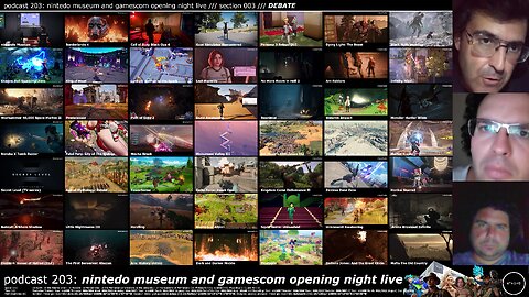 +11 004/004 008/013 006/007 podcast 203: nintendo museum and gamescom opening night live