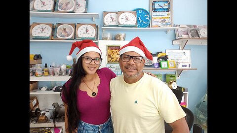 Mensagem de Boas Festas e ano Novo felicitações de Caroline e ATEC