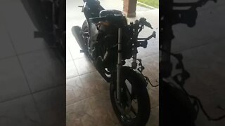 CBR250R sem carenagem - Correspondente Lucas Soares #shorts