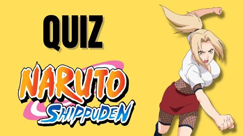 QUIZ DE NARUTO SHIPPUDEN - 10 PERGUNTAS SOBRE NARUTO - ANIME QUIZ