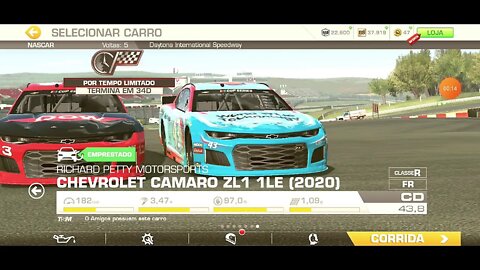 GUIGAMES - Real Racing 3 - Richard Peter MotorSports NASCAR Daytona 3º lugar - 28-12-2020