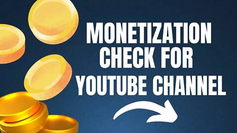 How To Check Monetization Status On YouTube | YouTube Monetization