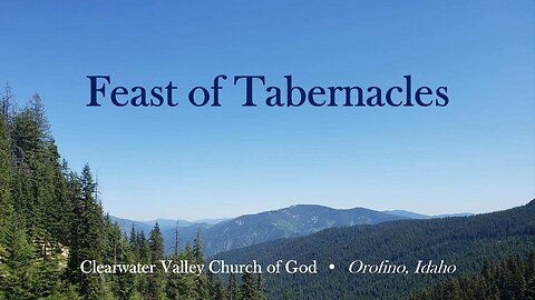 Feast of Tabernacles