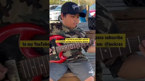 8-yr-old kid guitarist Jeck Rox plays Mister Banker by Lynyrd Skynyrd #jeckrox #lynyrdskynyrd #blues