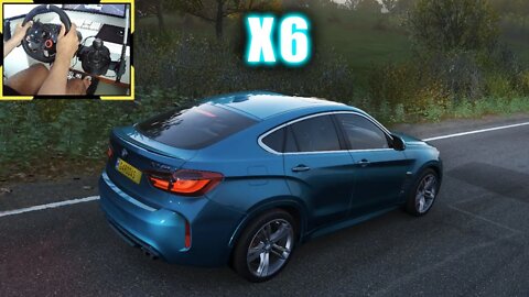 BMW X6 2015 Forza Horizon 4 gameplay Logitech g29