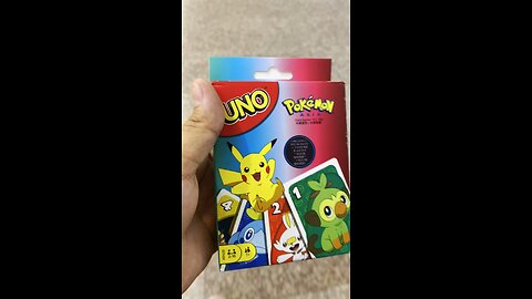 UNO CARDS POKÉMON BULBASAUR 001