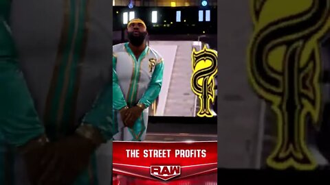 WWE 2k22 The Street Profits Entrance #shorts