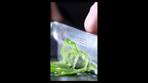 Knife Skills ASMR Bliss😍 Masterful Knife Work ASMR Therapy Precision Cuts, Peaceful Sounds