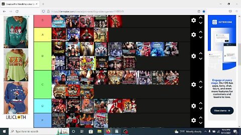 RapperJJJ Tier List Of Professional Wrestling Games