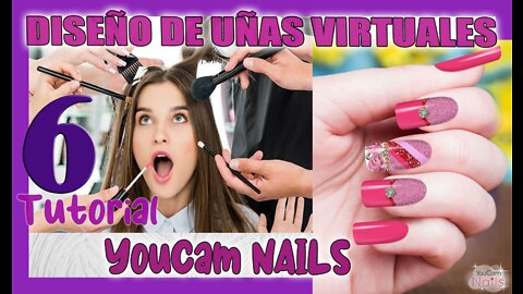 🆕 Diseño de UÑAS VIRTUALES con YouCam Nails ✅ Manicure Digital Herramientas Digitales ✅ Tip 6