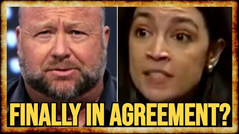 AOC and Alex Jones BOTH ACCUSE Israel of GENOCIDE