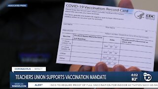 CFT union reacts to Newsom's vaccination mandate