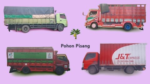 Tebak Gambar Mobil Truck Fuso Tronton, Truck LPG, Truck J&T, Teuck Canter