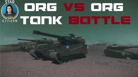 Org Vs Org Nova Tank & Infantry Battle Snakepit - Star Citizen Gameplay