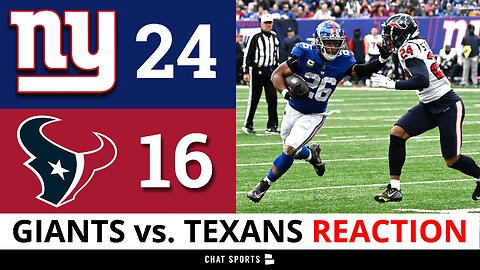 New York Giants News & Rumors After WIN vs. Texans: Cut Kenny Golladay? Daniel Jones, Saquon Barkley