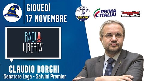 🔴 28ª Puntata della rubrica "Scuola di Magia" di Claudio Borghi su Radio Libertà (17/11/2022).