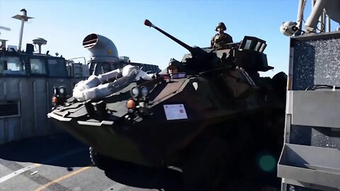 F-35 Lightning II Flight & Air Cushion Landing Craft Operations