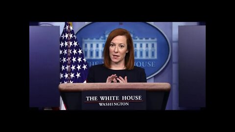 White House press secretary Psaki holds press conference