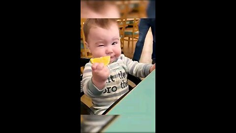 Baby Trying to eat Lemon first time