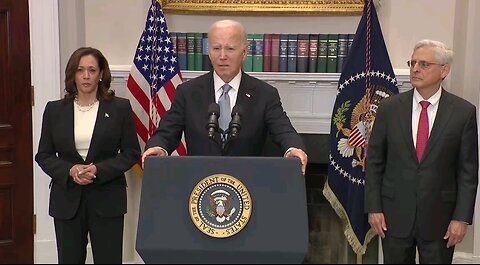 Biden: "We don't yet have any information about the motive of the shooter—we know who he is.