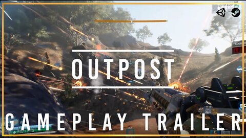 OUTPOST WORKING TITLE STRATEGY, FPS , LAST STAND TYPE GAME TRAILER HD