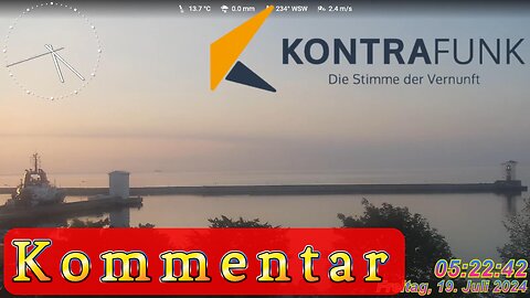 Kommentar im Kontrafunk 19.07.2024 - Cora Stephan #glaubewenig, #hinterfragealles, #denkeselbst