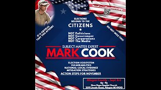 Mark Cook-Election Preparedness-part 2 of 2