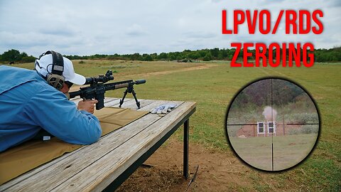 AR15 LPVO RDS Zeroing Guide