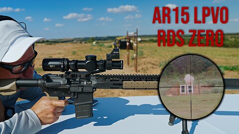 AR15 How To Truly Zero an LPVO or Red Dot