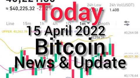 Bitcoin Regains $40K as Sentiment Turns #cryptomash #ytshorts #cryptonews #cryptoupdate #15april2022