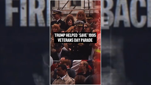 How Donald Trump Saved The Veteran's Day Parade In 1991