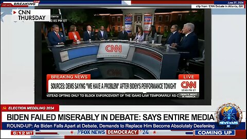 ENTIRE MEDIA: BIDEN FAILED MISERABLY IN DEBATE