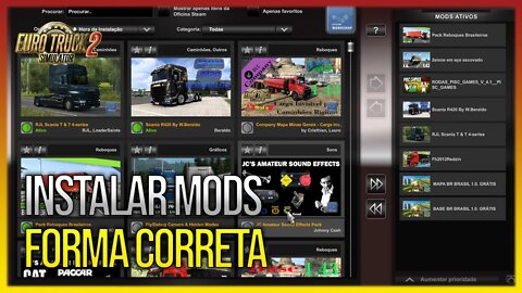 Como Instalar Mod No Euro Truck Simulator 2 Atualizado 2022