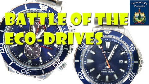 Comparison And Review Of The Midnight Blue Colored Citizen Promaster Dive Watches.