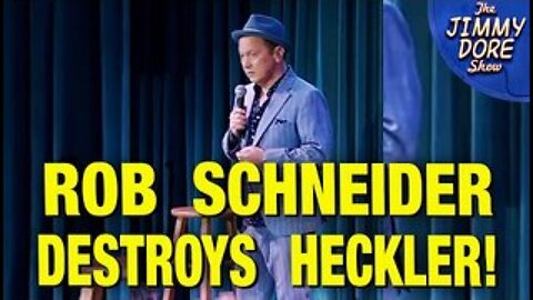 Rob Schneider’s EPIC Heckler Comeback