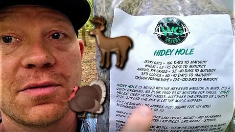 No-Till Food Plot - Whitetail Greens "Hidey Hole"