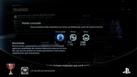 Um garoto personalizado - Consiga sua primeira ficha de informações personalizadas - DEATH STRANDING