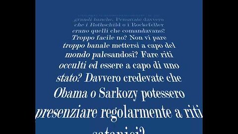 Politici, Cantanti,Massoni,Maestri del Culto Cosa si cela dietro il Nuovo Ordine Mondiale DOCUMENTARIO nazisti pagani massonici satanisti vaticani che verranno sterminati e moriranno tutti nei loro peccati che NON GLI SARANNO MAI RIMESSI