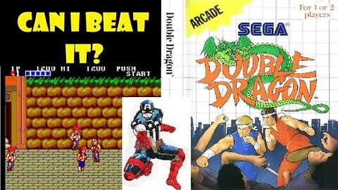 Double Dragon Sega Master System-Can I Beat It? Bad Joke Challenge!