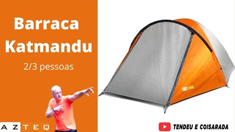 Barraca Azteq Katmandu 2/3 pessoas #azteq #camping #viajar