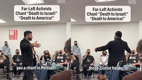 Masked Radicals Learn To Chant 'Death To Israel' & 'Death To America' In Chicago