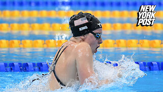 US swimmer Lilly King calls 'bull—t' after winning silver medal