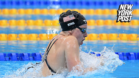 US swimmer Lilly King calls 'bull—t' after winning silver medal