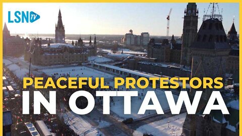 Massive yet peaceful crowds in Ottawa supporting truckers, Ottawa declares State of Emergency -