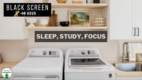 Washing Machine sounds for Sleep, Study, Focus | 8 Hours | Sleep and Relaxation Sounds